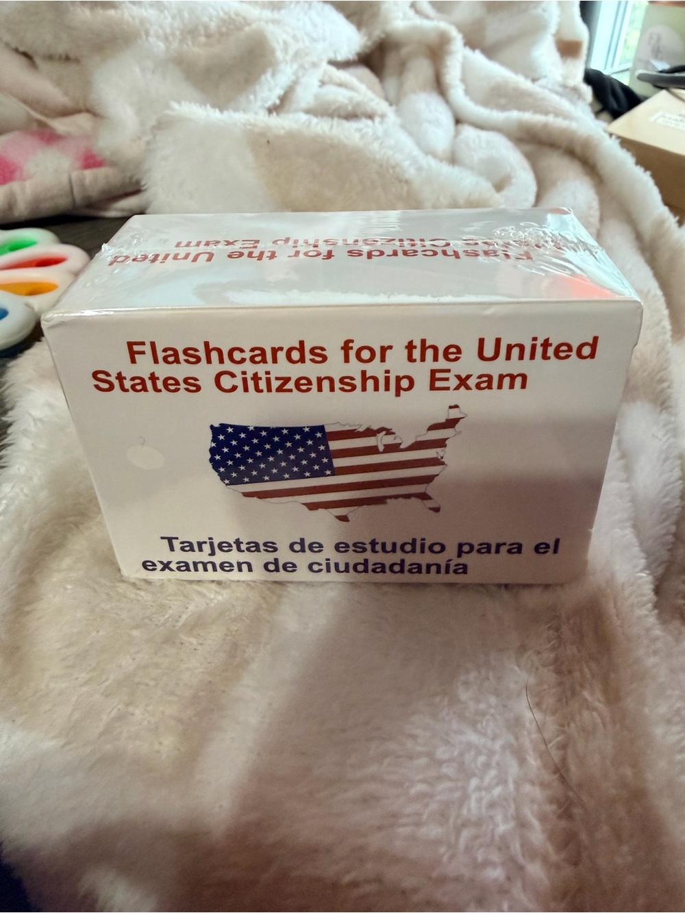 Flashcards for the United States Citizenship Exam - White
